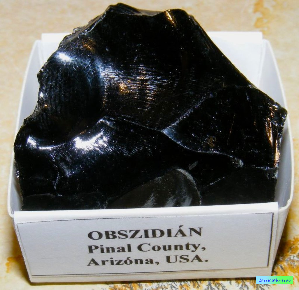 Obszidián ásvány / 02063