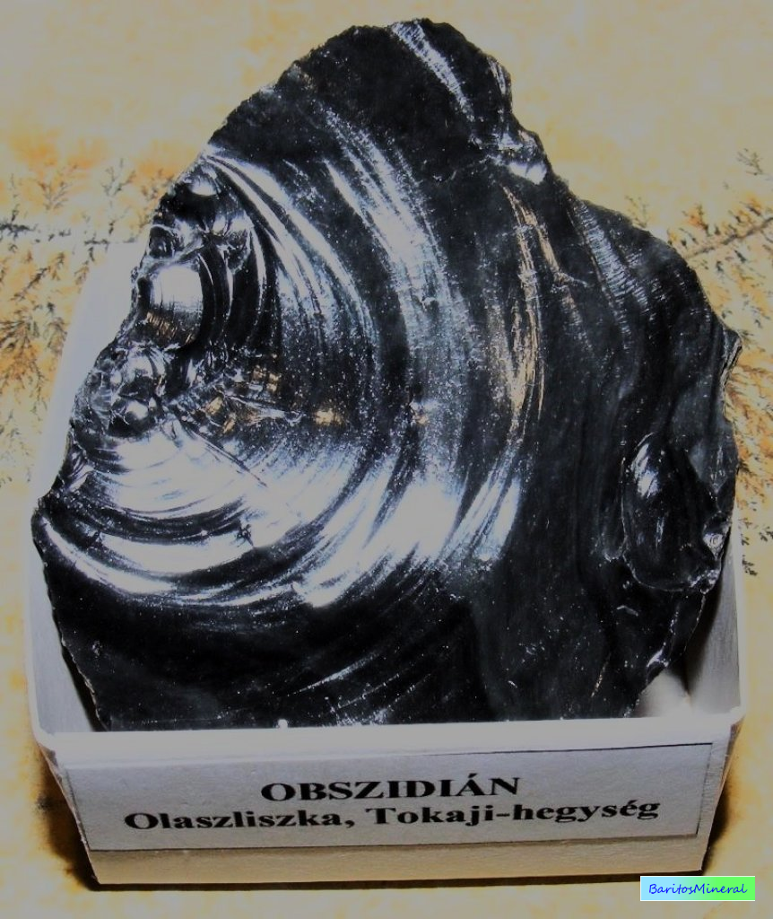 Obszidián ásvány / cikkszám: 02128